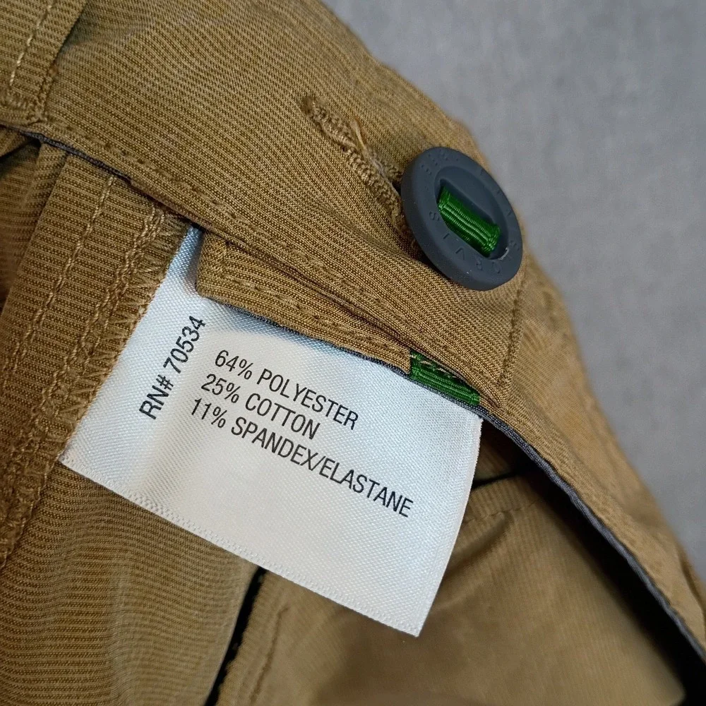 Orvis Men's 32 Escape Shorts Brown Bonefish Gotcha Fly Fishing Stretch 8.5